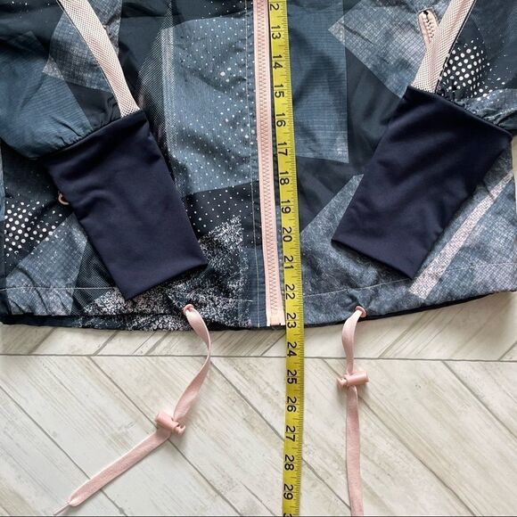 ZYIA Active Bomber Jacket Navy/Pink Size XS - Picture 11 of 13